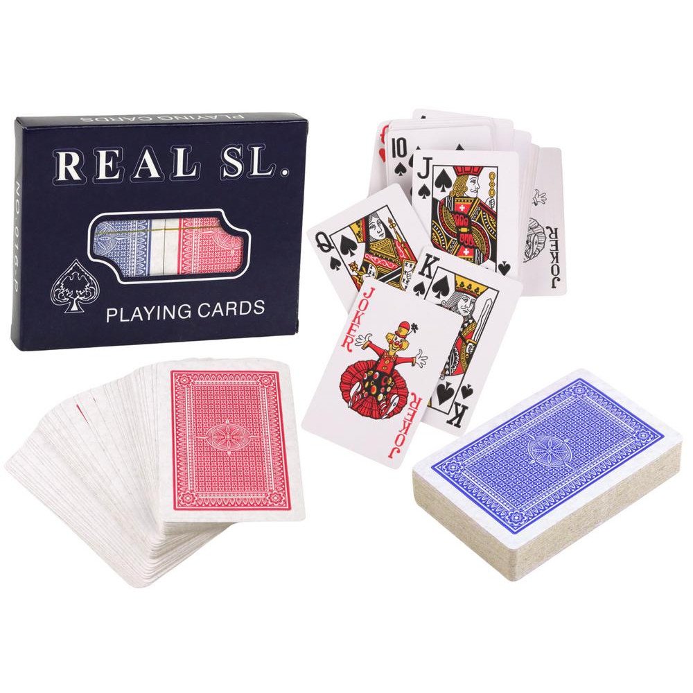 Real Sl Playing Cards Two Decks