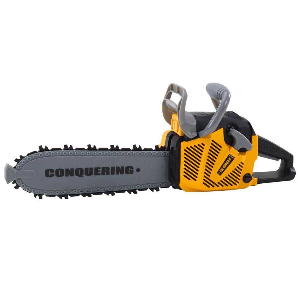 Chainsaw for Kids Rubber Blade Lights Sounds