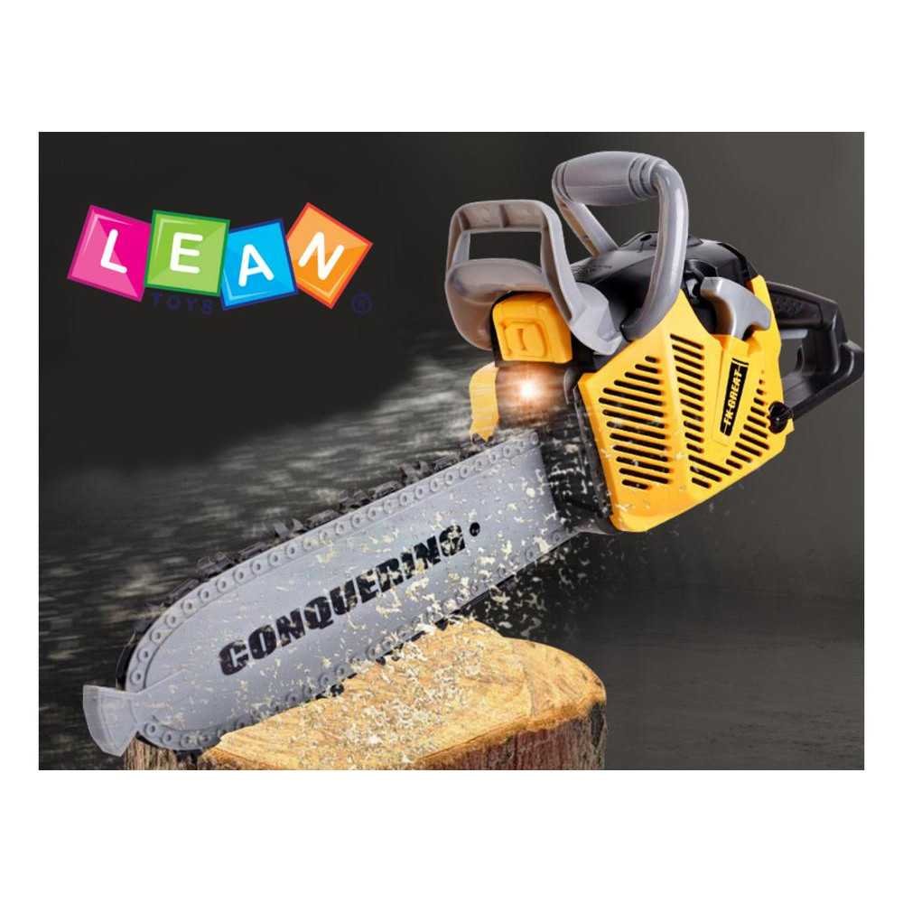 Chainsaw for Kids Rubber Blade Lights Sounds