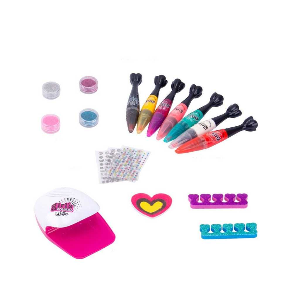 Large Nail Art Set Glitter Markers