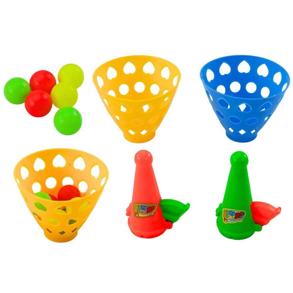 Arcade Game Catcher Ball Launcher Baskets