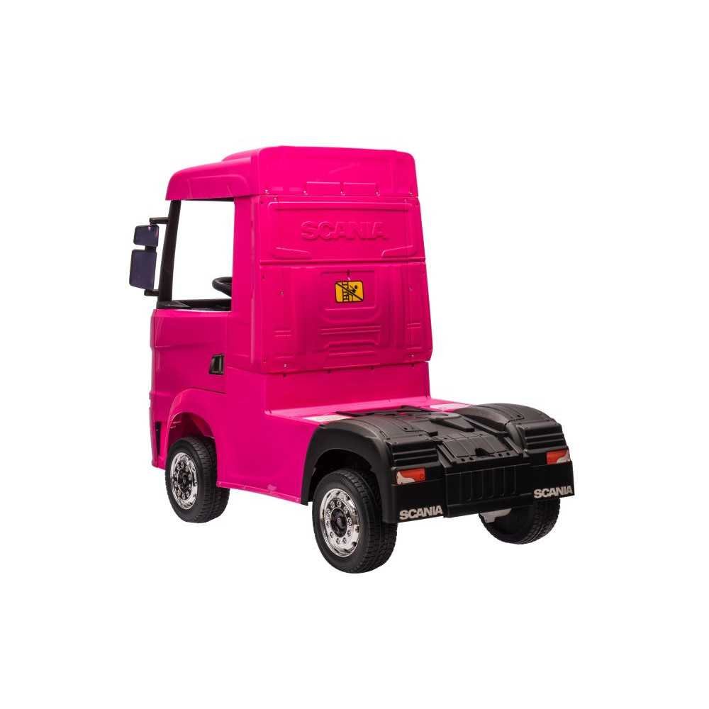 Elektromobilis Scania 500R HL698, 4x4, Pink-Elektromobiliai vaikams, Sunkvežimiai-e-vaikas