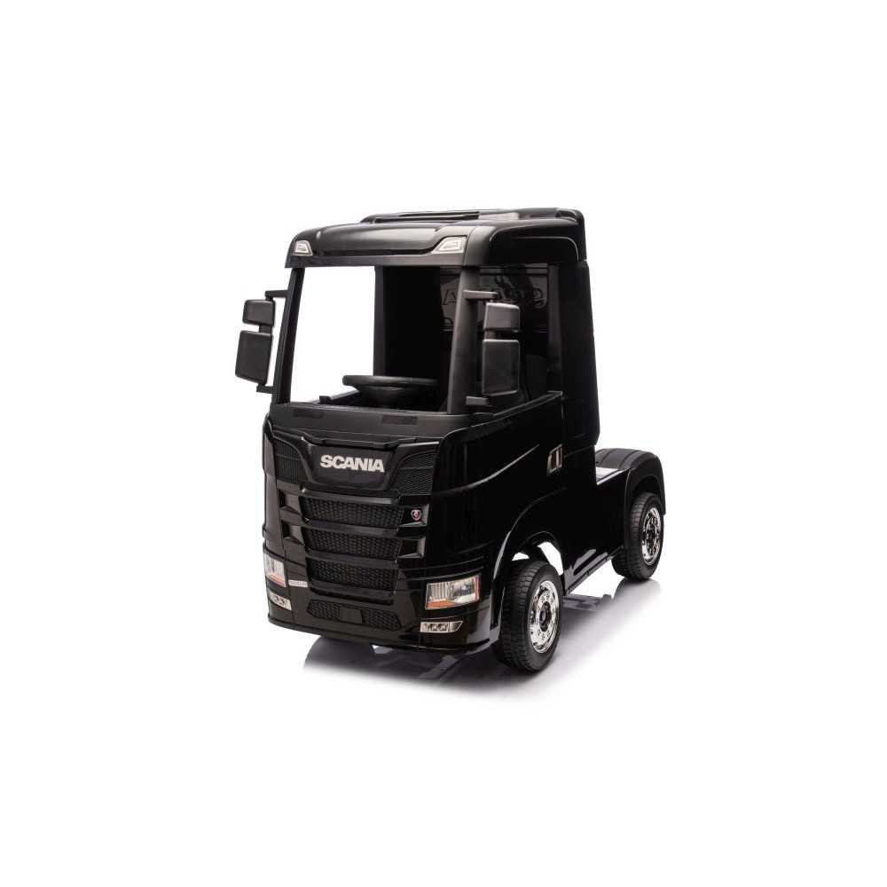 Elektromobilis Scania 500R HL698, 4x4, Black-Elektromobiliai vaikams, Sunkvežimiai-e-vaikas