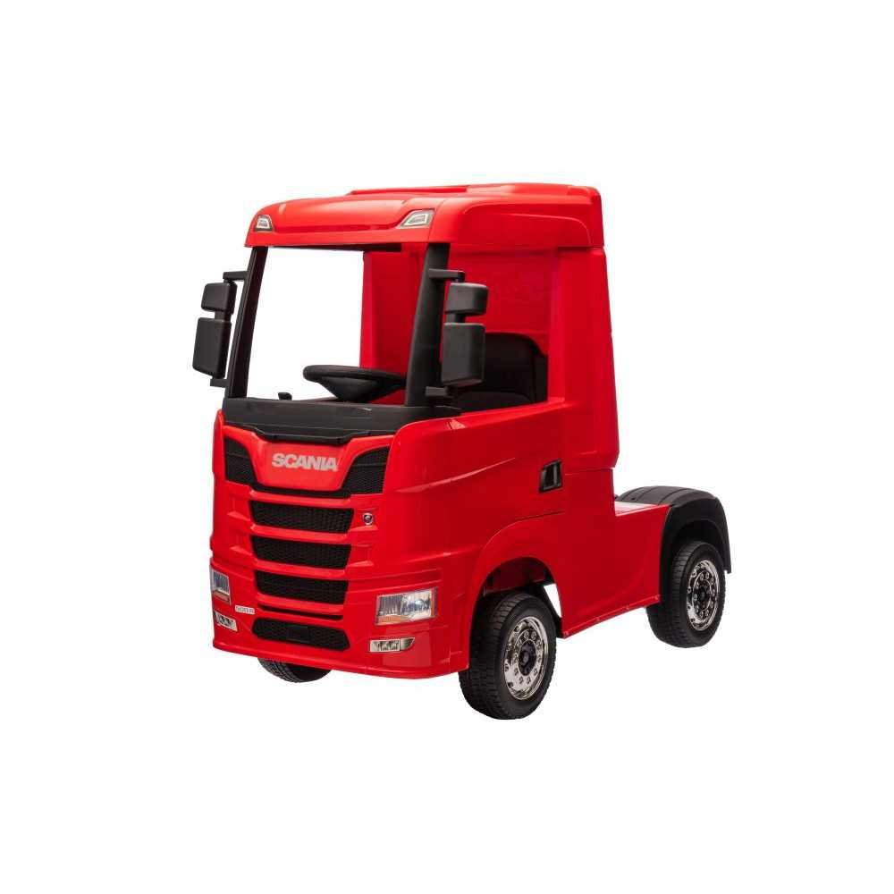 Elektromobilis Scania 500R HL698, 4x4, Red-Elektromobiliai vaikams, Sunkvežimiai-e-vaikas