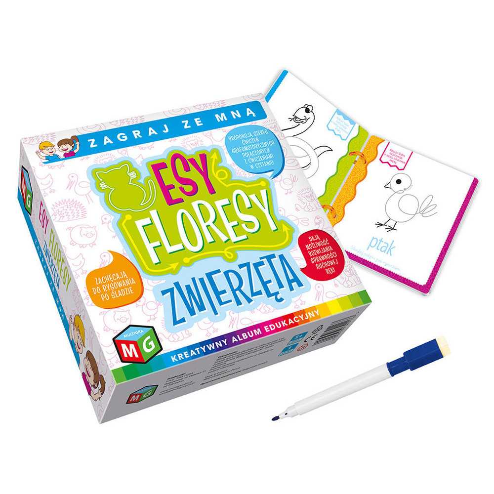 Esy floresy educational album set KS0012