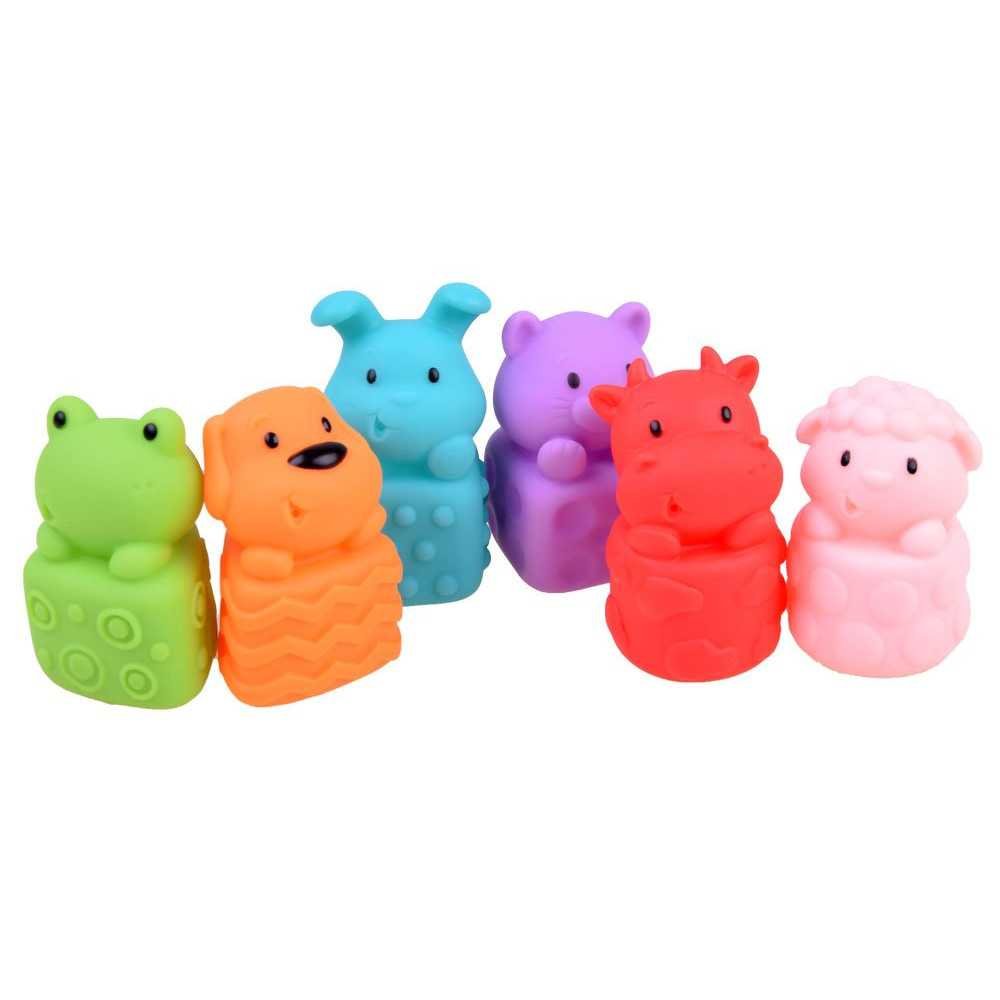 Rubber bathing animals water toys ZA2955