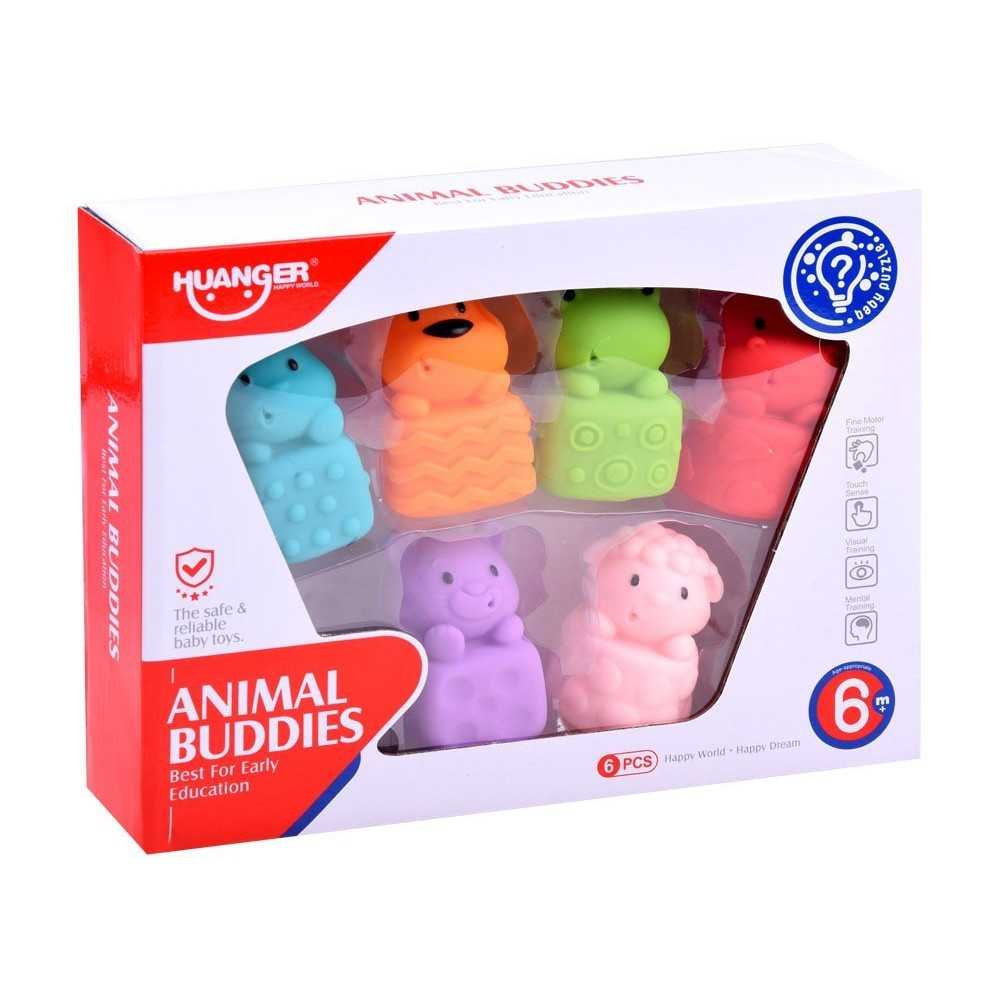 Rubber bathing animals water toys ZA2955