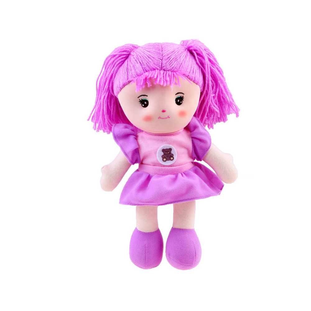 Rag doll 33cm lavender dress ZA3853