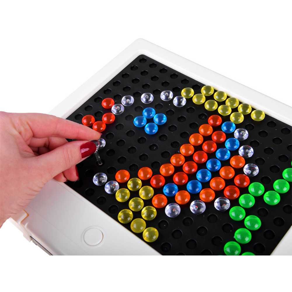 LED mozaikinė lenta dėlionė "Lite brite" ZA4188-Laikina-e-vaikas