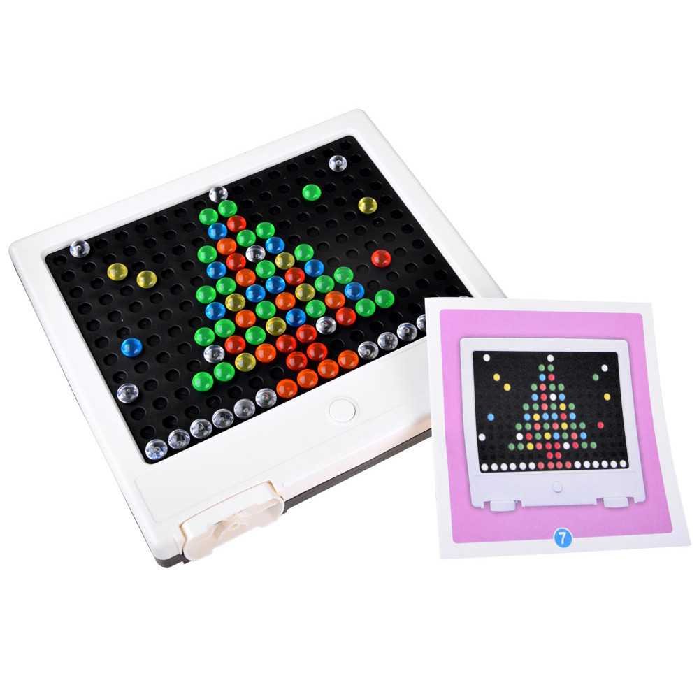 LED mozaikinė lenta dėlionė "Lite brite" ZA4188-Laikina-e-vaikas