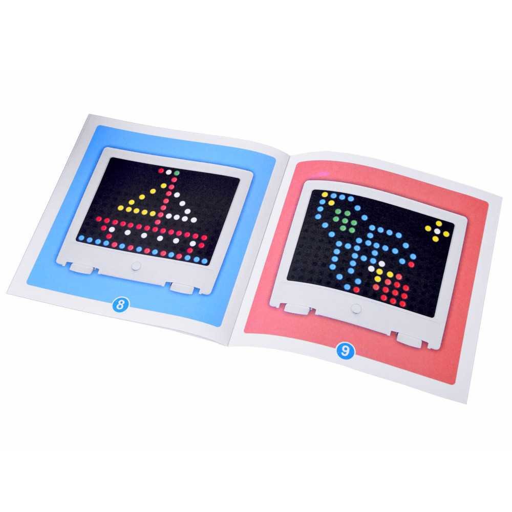 LED mozaikinė lenta dėlionė "Lite brite" ZA4188-Laikina-e-vaikas