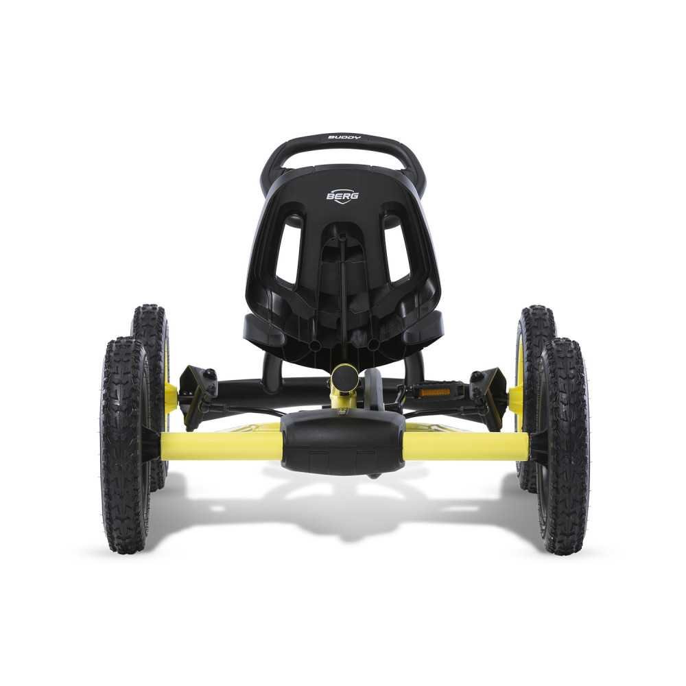 BERG Pedalinis kartingas "Buddy Cross" geltonos spalvos, skirtas nuo 3 iki 8 metų, iki 50 kg, NAUJAS MODELIS-Judėjimui, Minami k