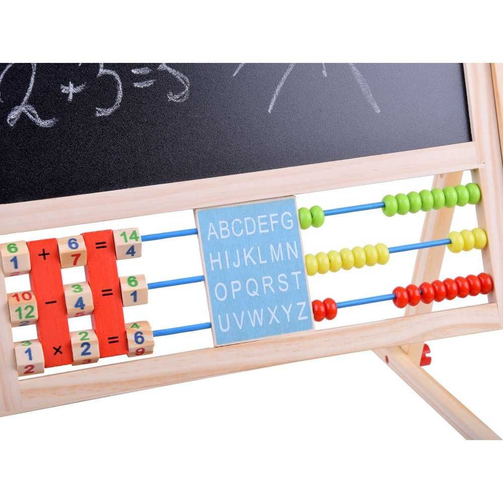 2-in-1 kreidinė magnetinė lenta + TA0083 numeriai-Žaislai, Lavinamieji žaislai, Molbertai, piešimo lentos-e-vaikas