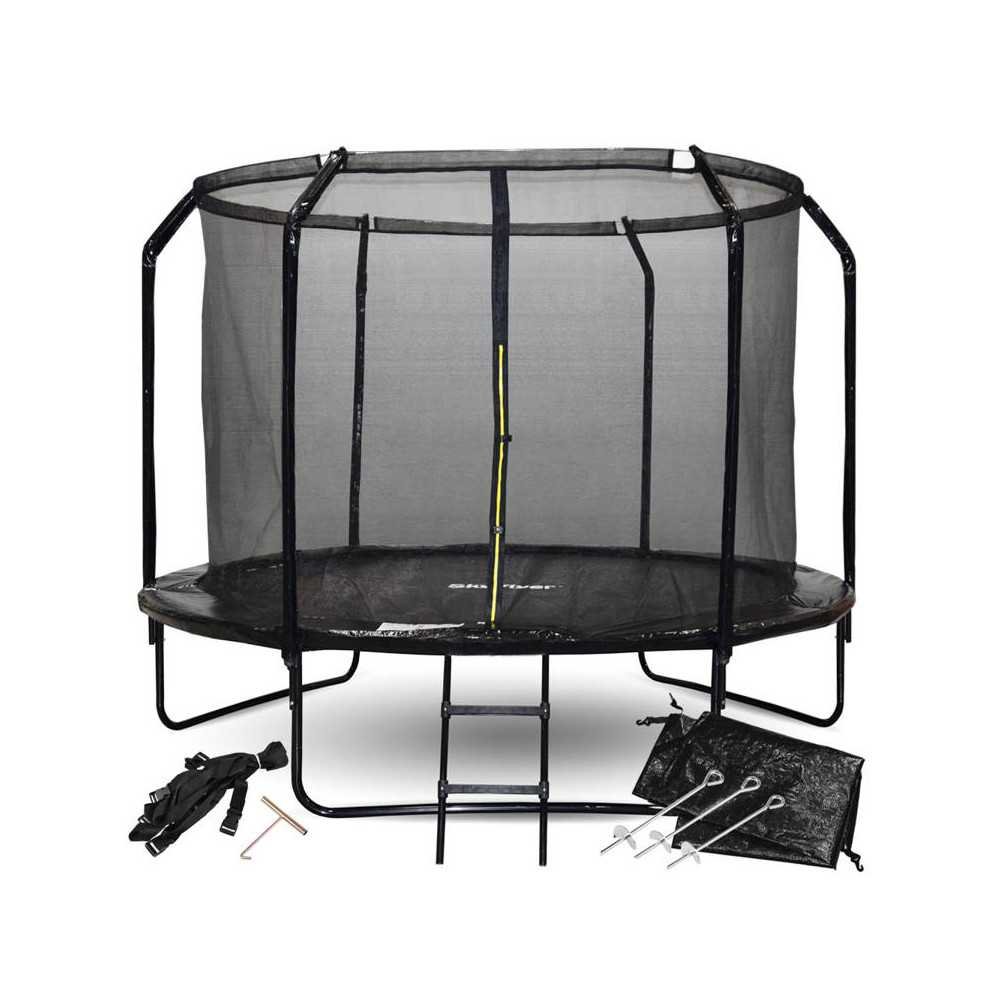 SkyFlyer garden trampoline + 10FT 304cm ladder