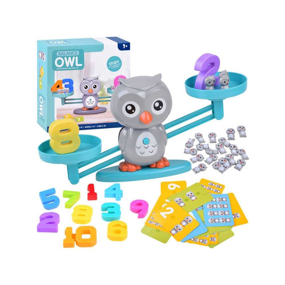 Educational Game Owl Scales Counting ZA3823