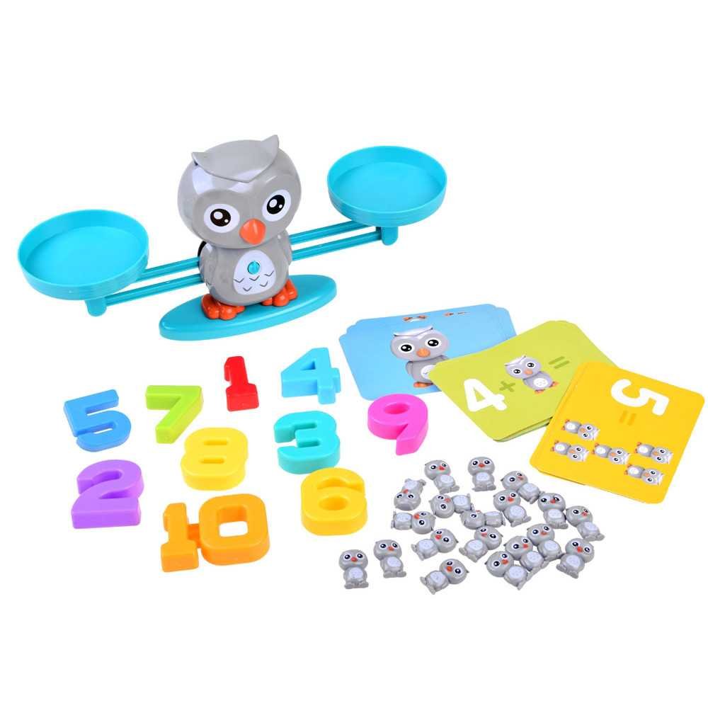 Educational Game Owl Scales Counting ZA3823