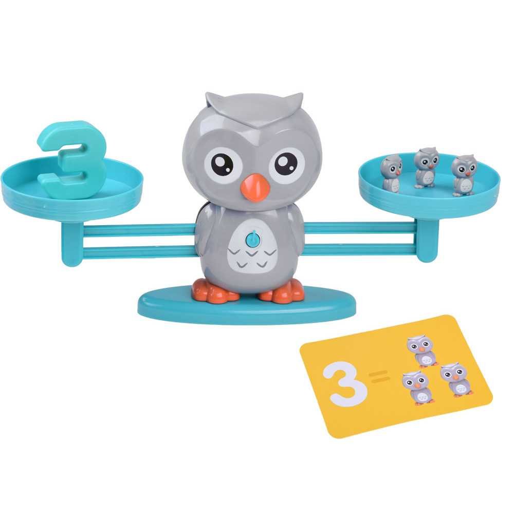 Educational Game Owl Scales Counting ZA3823