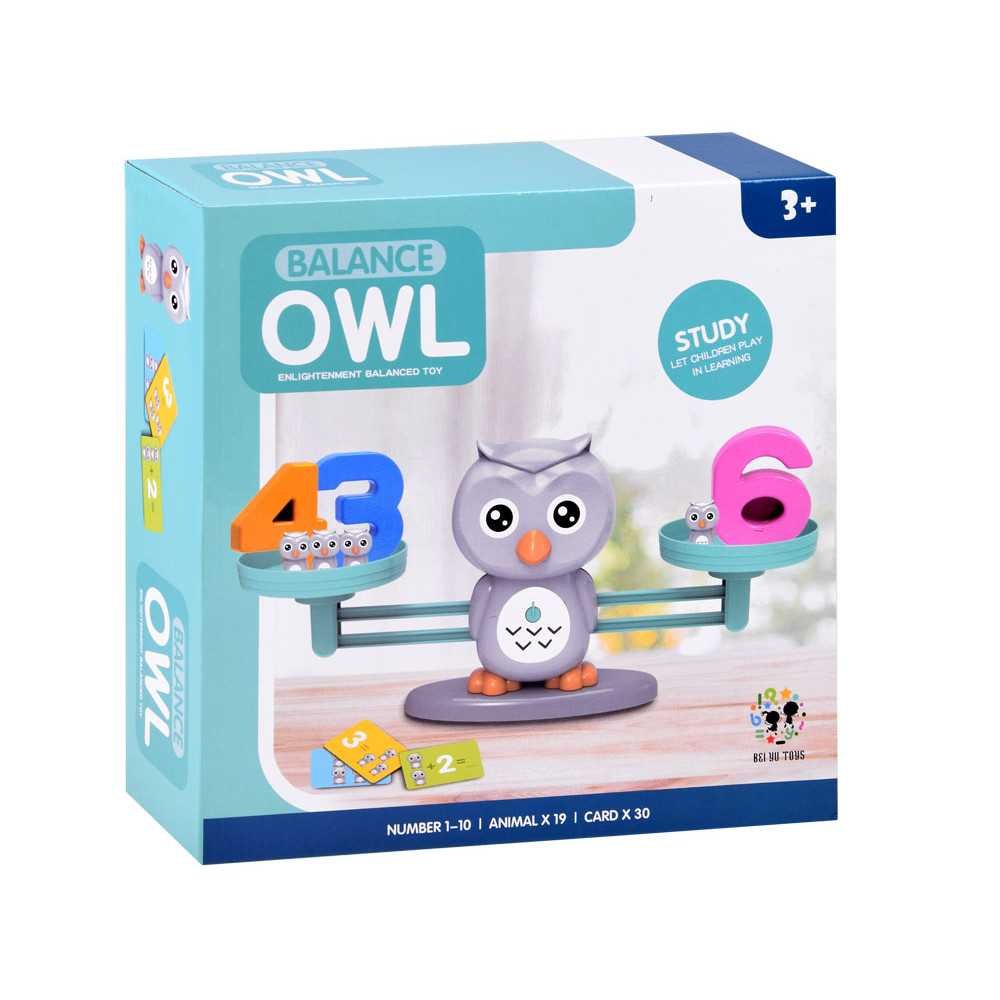 Educational Game Owl Scales Counting ZA3823