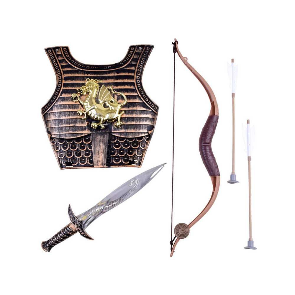 Set Bow, sword, armor for the archer ZA3936