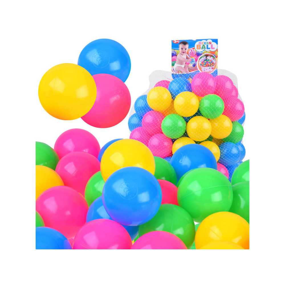 Colorful balls Pool balls 6.5cm 100pcs ZA4428