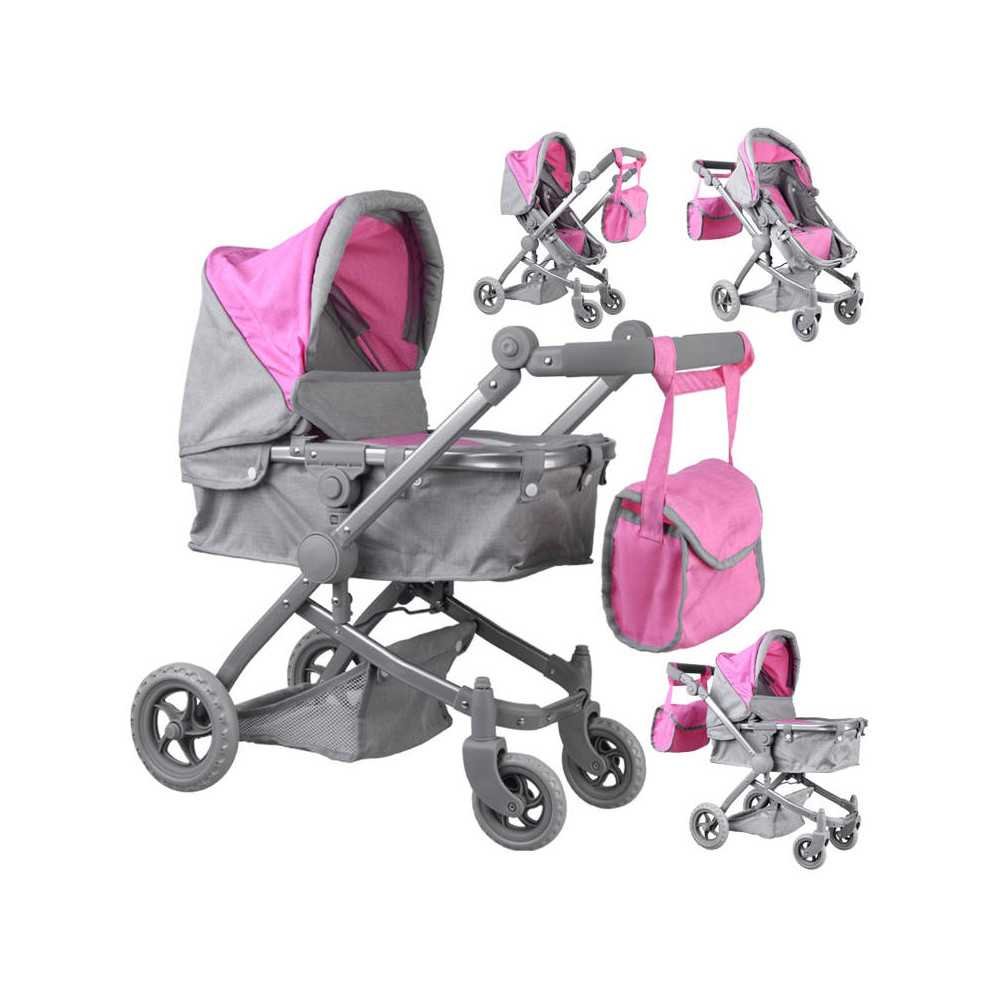 Multifunctional TROLLEY for a 4-in-1 doll ZA4543