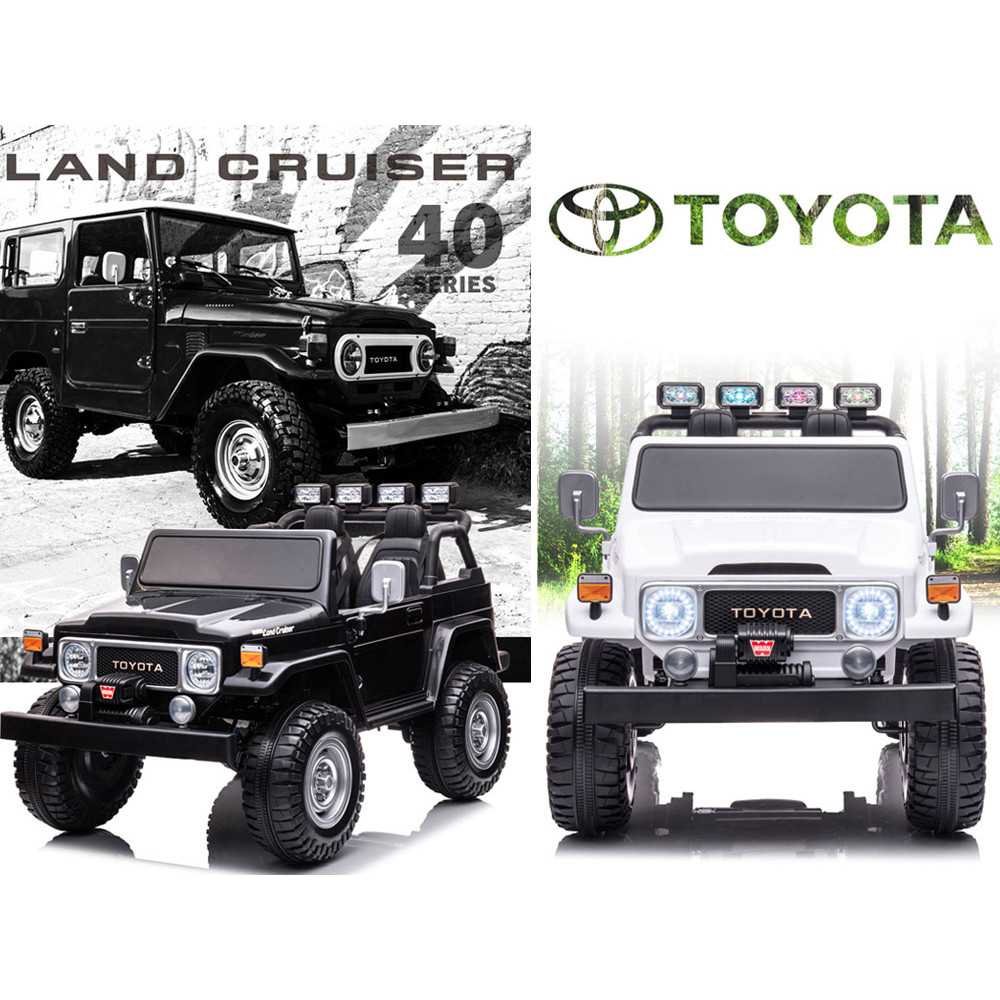 Toyota Land Cruiser PA0285 battery-powered 2-person car