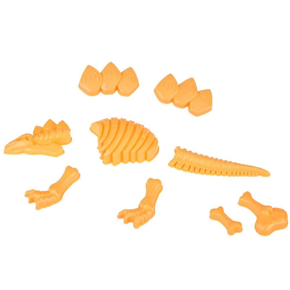 Set of Dinosaurs sand molds + bucket 17 pieces ZA4961