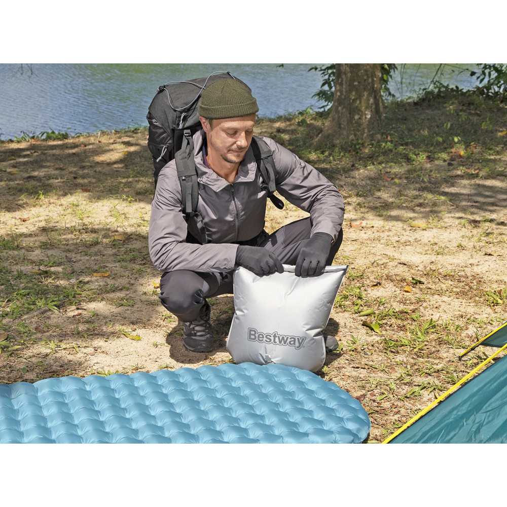 Miegmaišio čiužinys Bestway AlpineLite 183 x 63,5 x 7,5 cm 69613-Laikina-e-vaikas