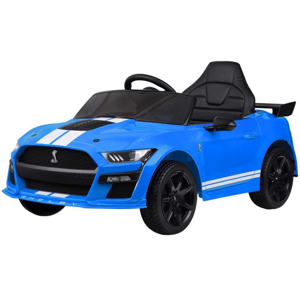 Elektromobilis Ford Mustang Shelby GT500 PA0306, Blue-Elektromobiliai vaikams, Mašinos-e-vaikas