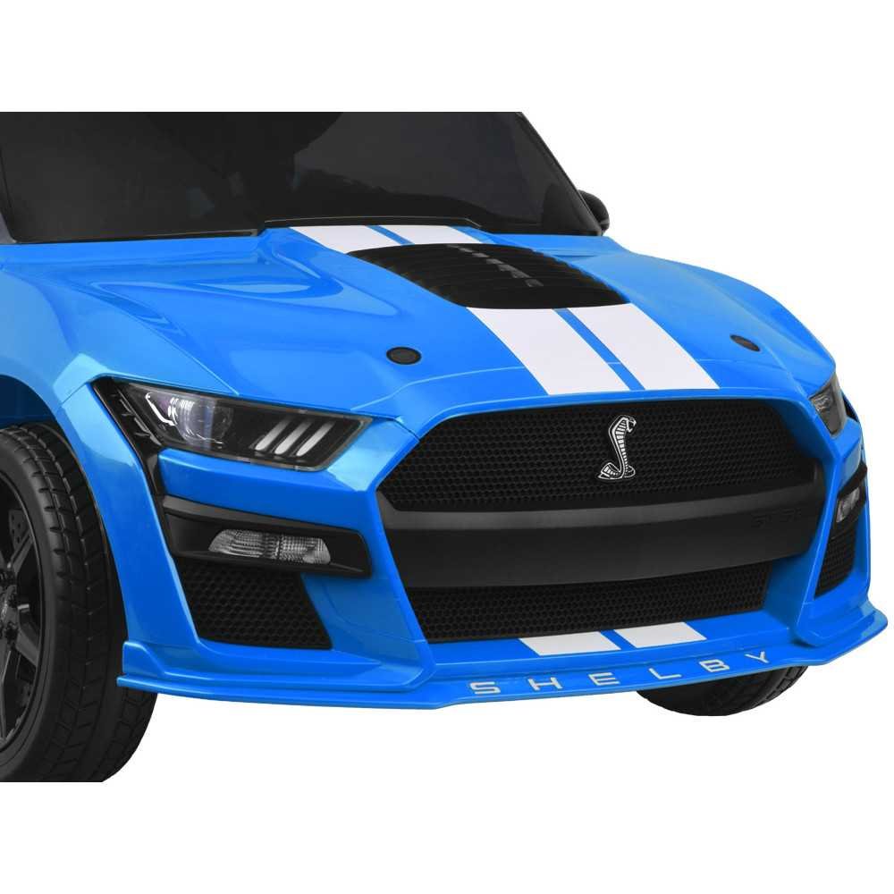 Elektromobilis Ford Mustang Shelby GT500 PA0306, Blue-Elektromobiliai vaikams, Mašinos-e-vaikas