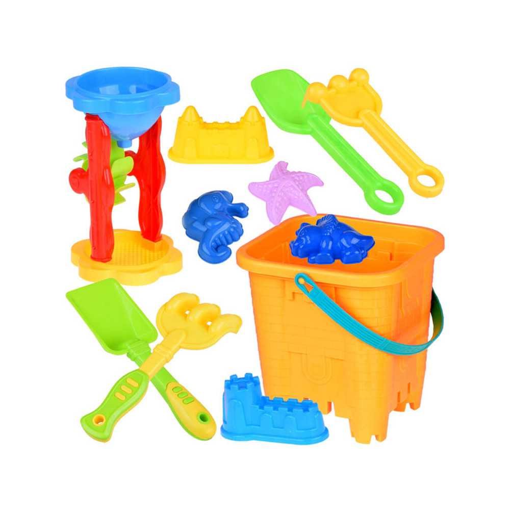 Sand set: bucket + molds + tools ZA5079