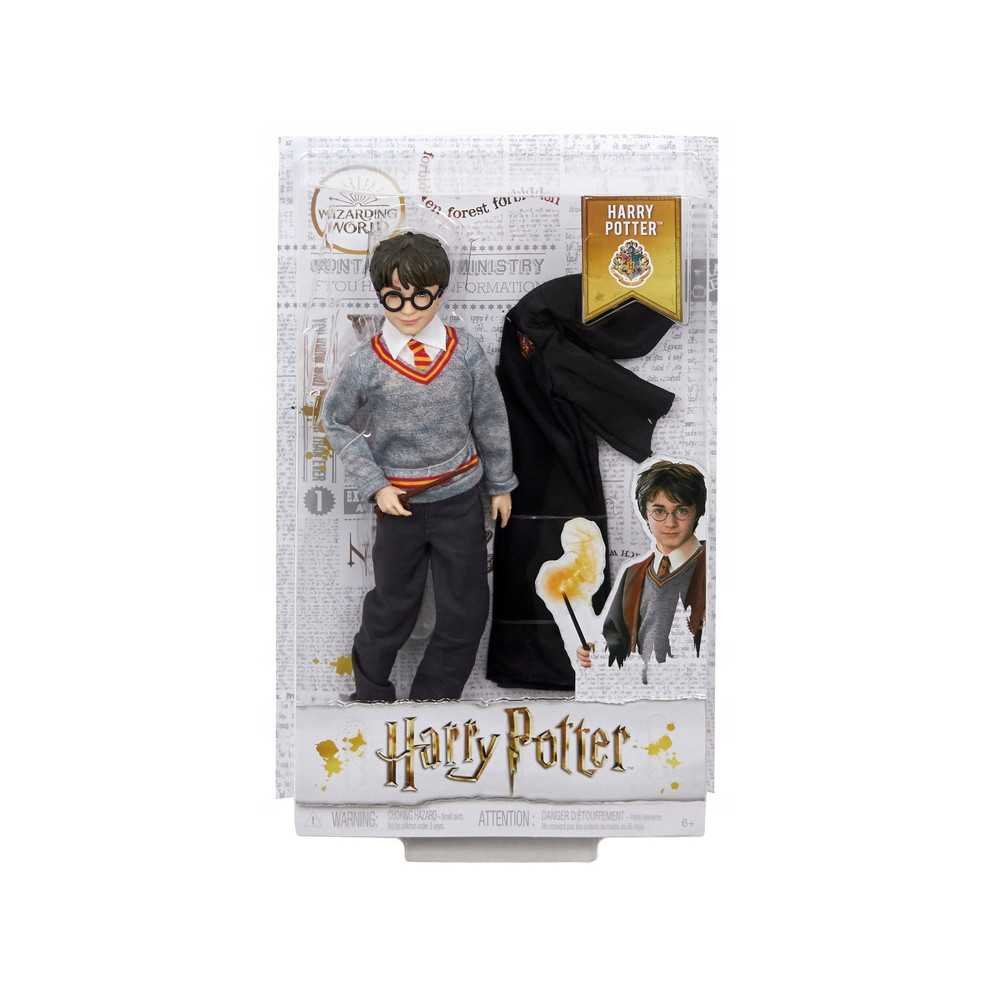 Harry Potter doll in Gryffindor school robes + wand FYM50  ZA5093