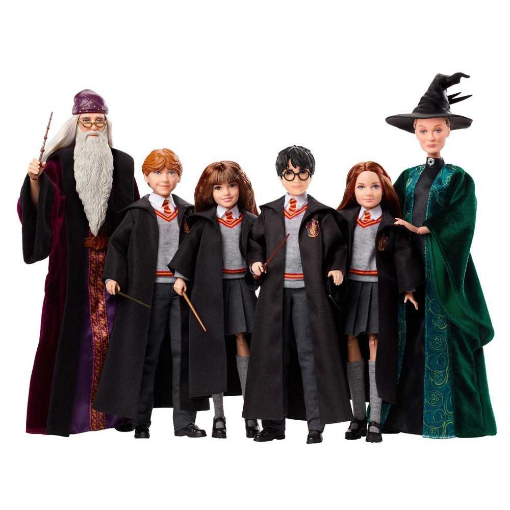 Harry Potter doll in Gryffindor school robes + wand FYM50  ZA5093