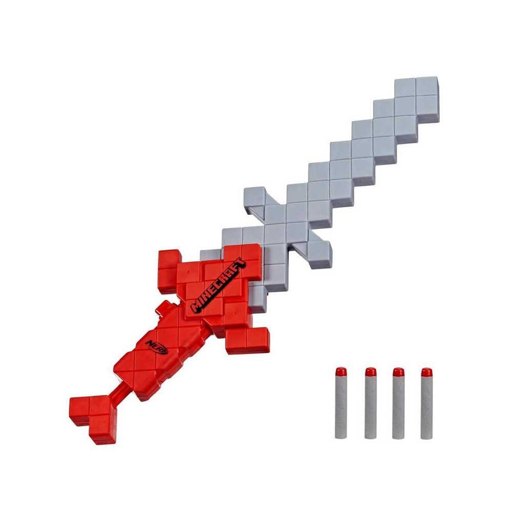 NERF Minecraft Heartstealer sword + 4 darts ZA 5123