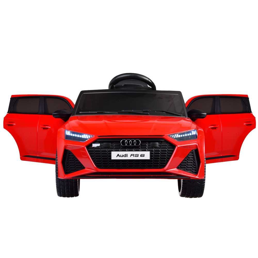 Elektromobilis AUDI RS 6 PA0297, Red-Elektromobiliai vaikams, Visureigiai-e-vaikas