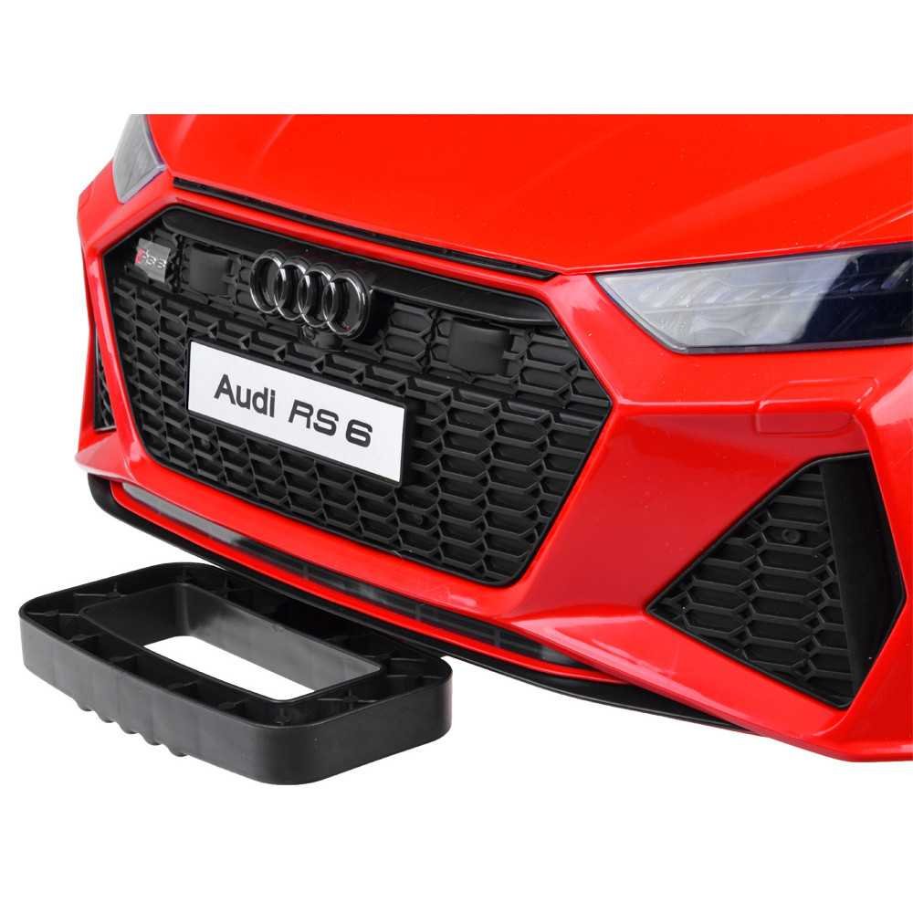 Elektromobilis AUDI RS 6 PA0297, Red-Elektromobiliai vaikams, Visureigiai-e-vaikas