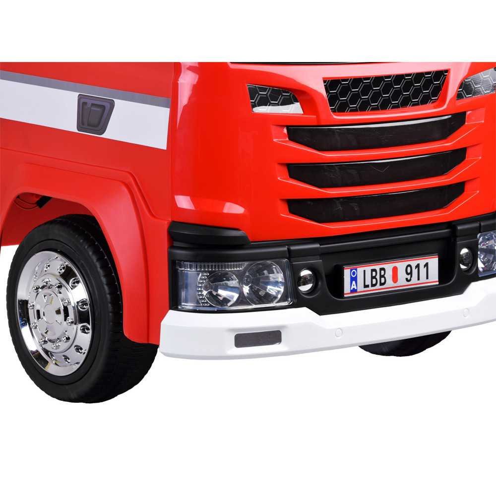 Car fire brigade battery-operated fire truck, rocking sikawka PA0316