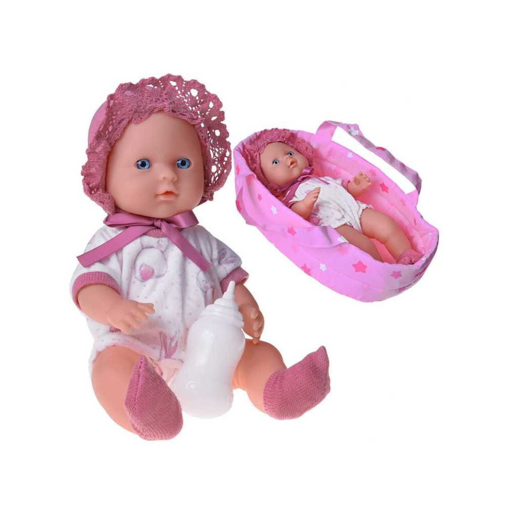 The doll in the carrier, the doll drinks and pees ZA5155