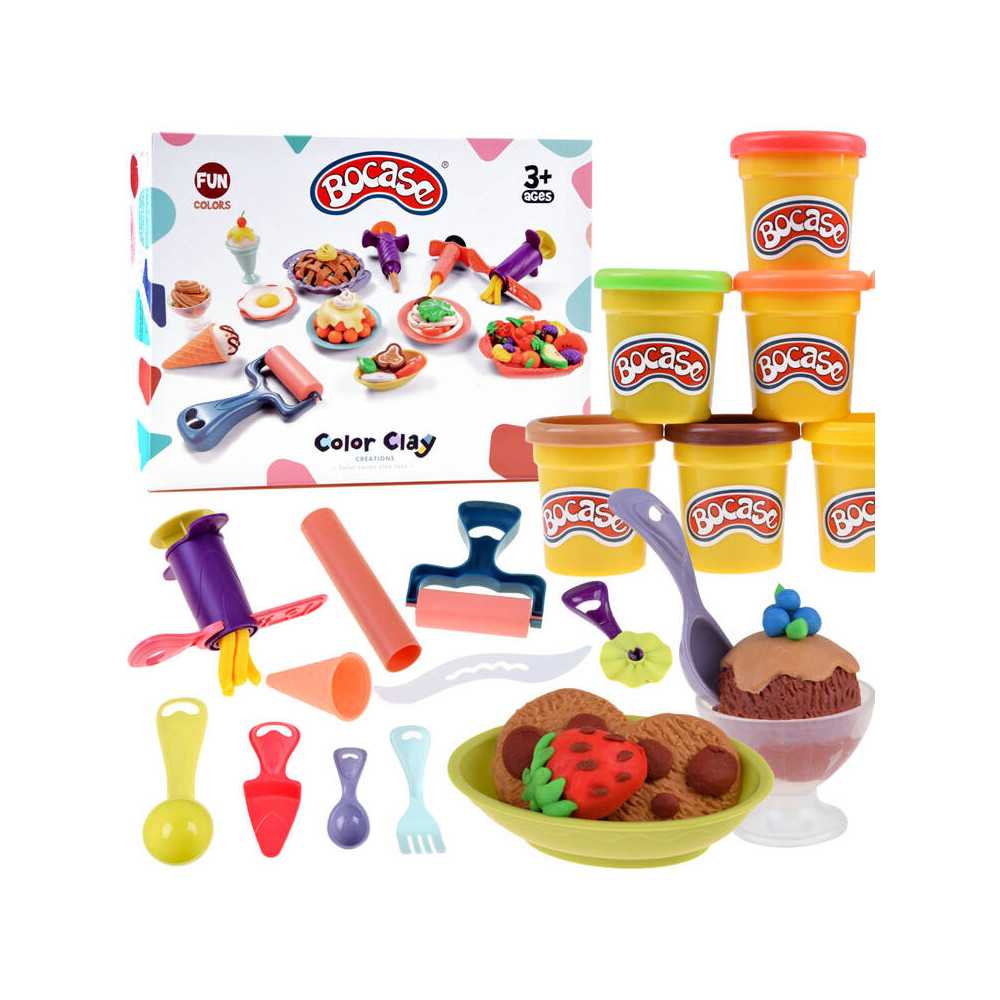 Sweet Little Confectioner's Set Plasticine + Cake Molds 5195