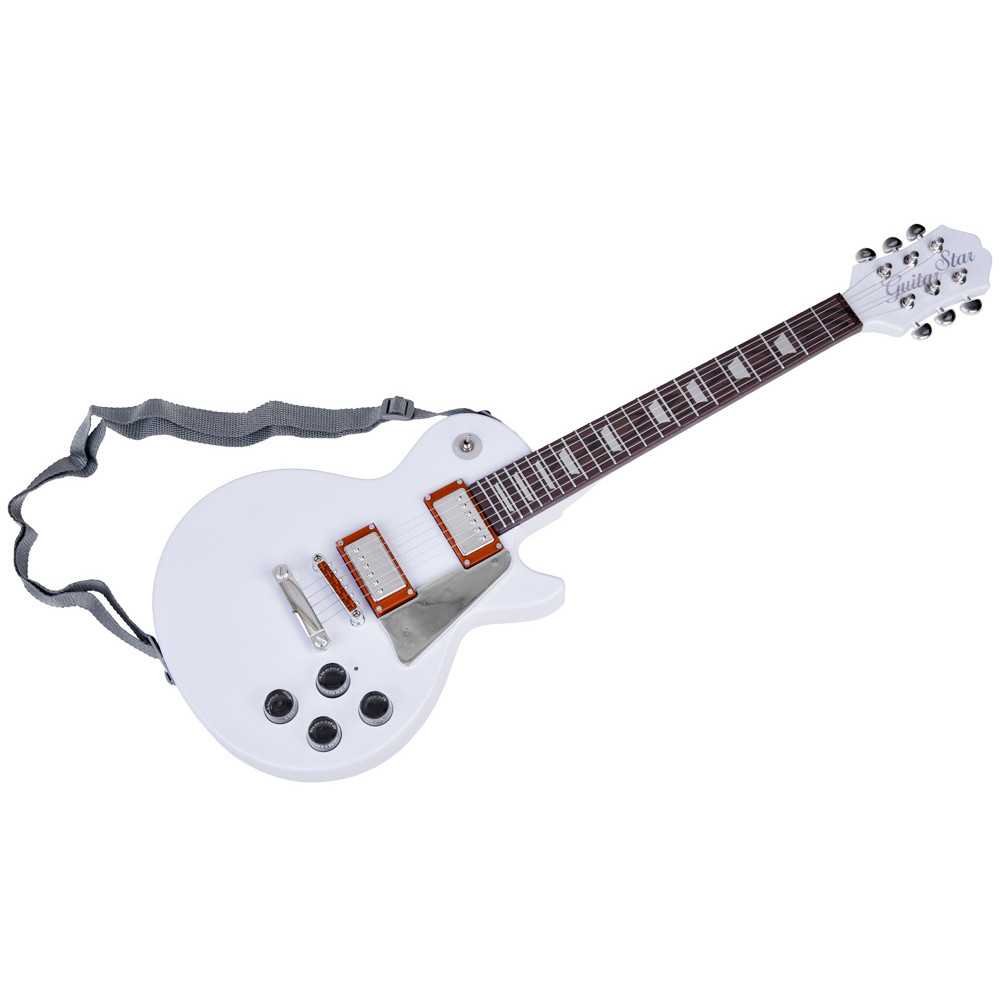 Electric Guitar with Strap Musical Toy for Children IN0170