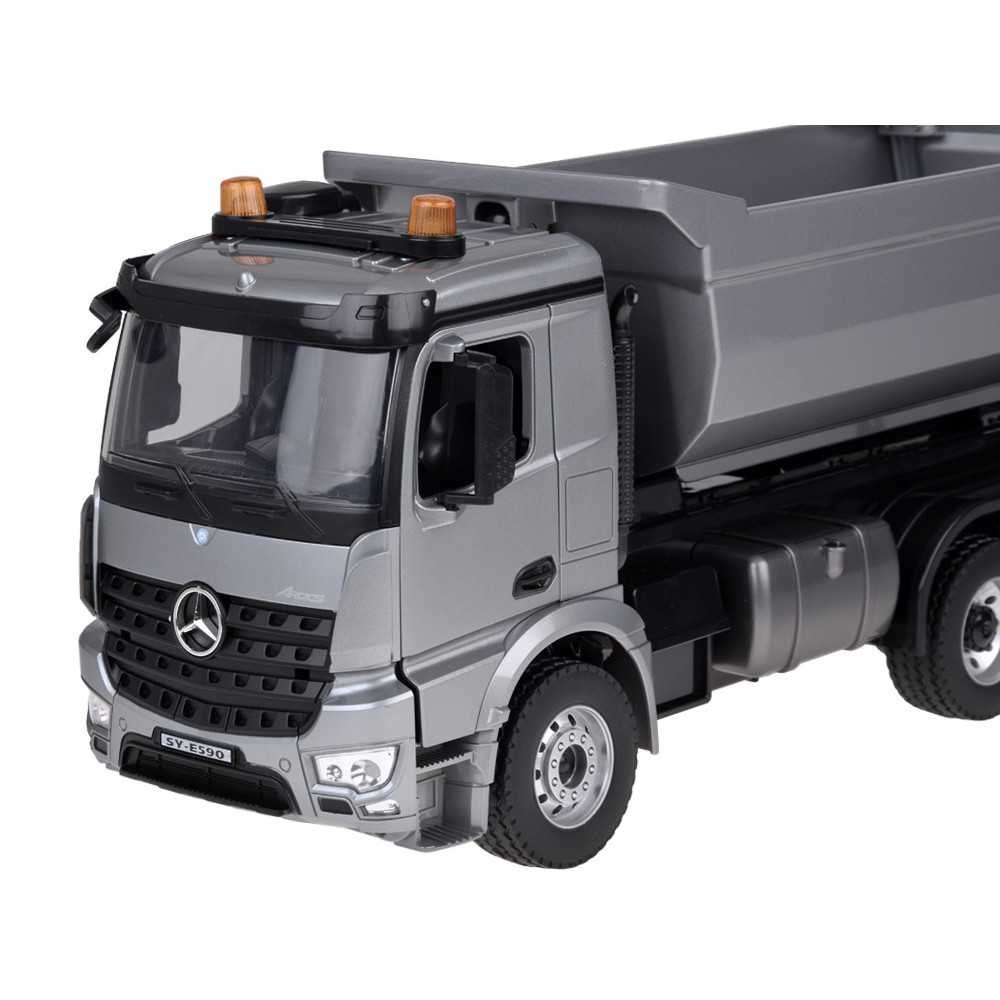 Nuotolinio valdymo Mercedes Arocs METAL savivartis EE su puspriekabe 1:20 RC0667-Žaislai, Auto ir transporto žaislai, Valdomos r