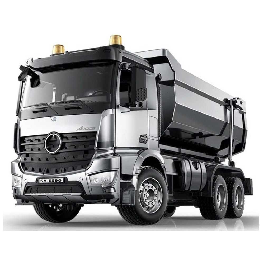 Nuotolinio valdymo Mercedes Arocs METAL savivartis EE su puspriekabe 1:20 RC0667-Žaislai, Auto ir transporto žaislai, Valdomos r