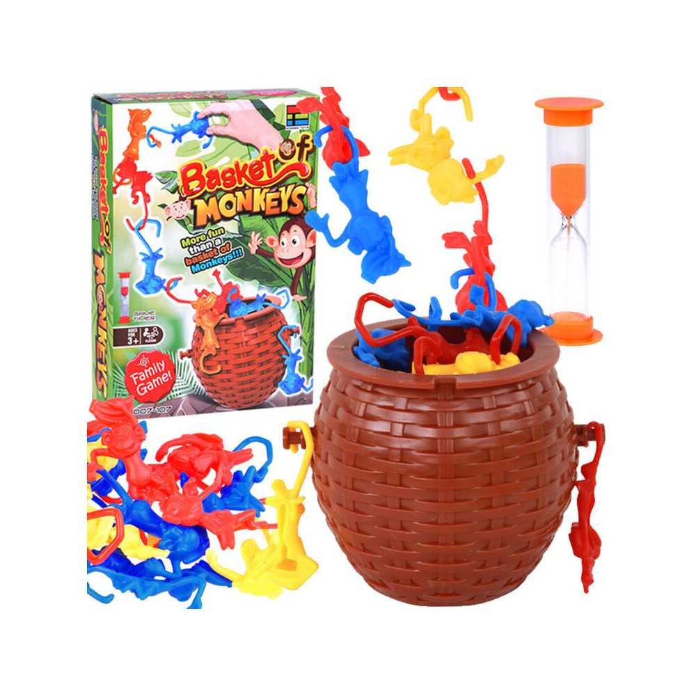 Monkey Rope Skill Game Monkeys in a Basket Falling Monkeys GR0685