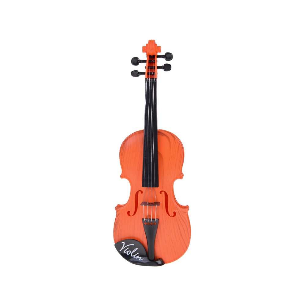 Plastic violin with bow toy for children 42 cm IN0174 JA