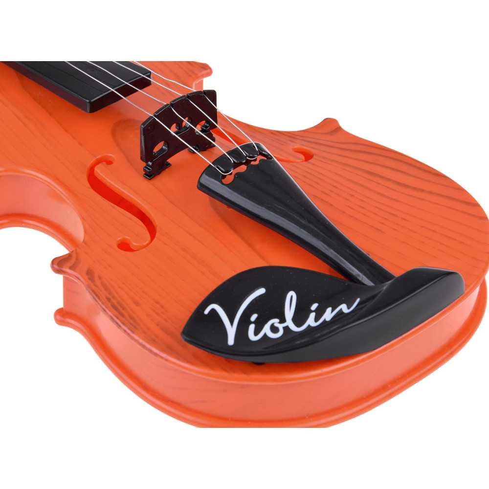 Plastic violin with bow toy for children 42 cm IN0174 JA