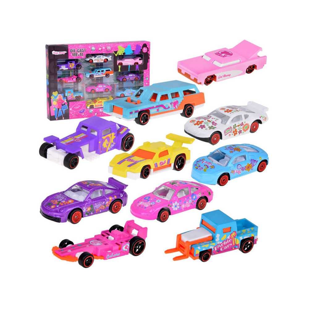 Set of 10 diecast cars Springs Cars Sports cars ZA5320