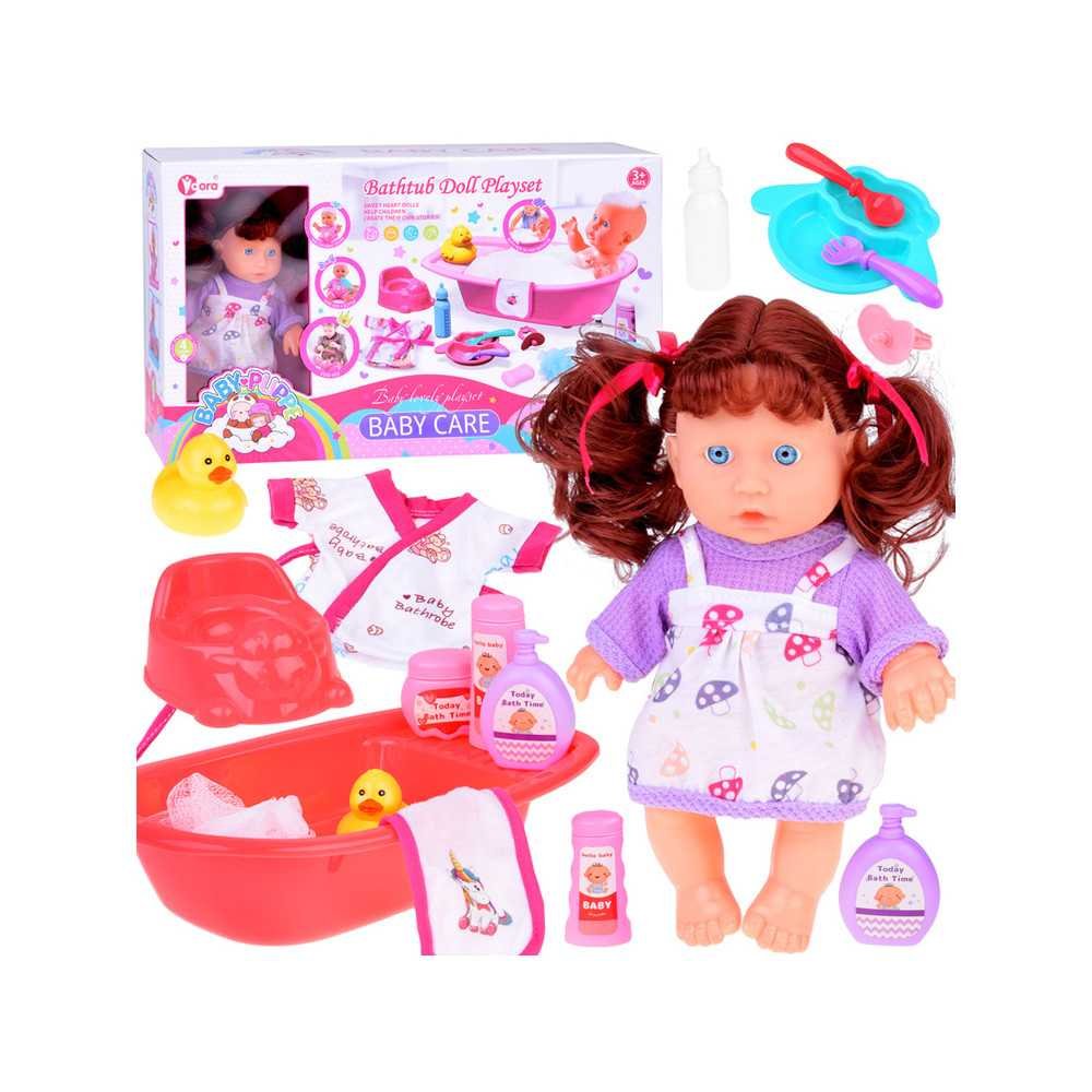 Baby doll interactive set + accessories baby's evening routine ZA5335