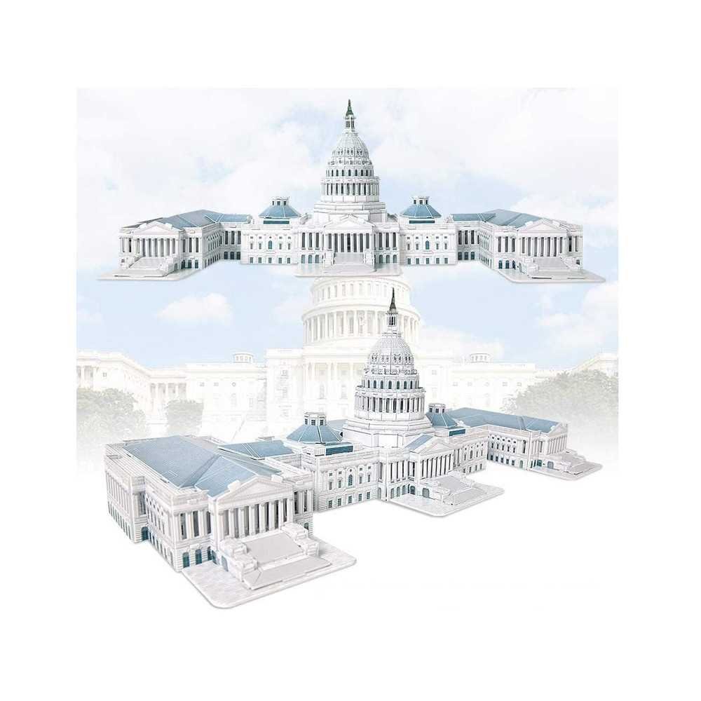 3D dėlionė The Capitol Hill ZA5400, 132 dalių-Laikina-e-vaikas