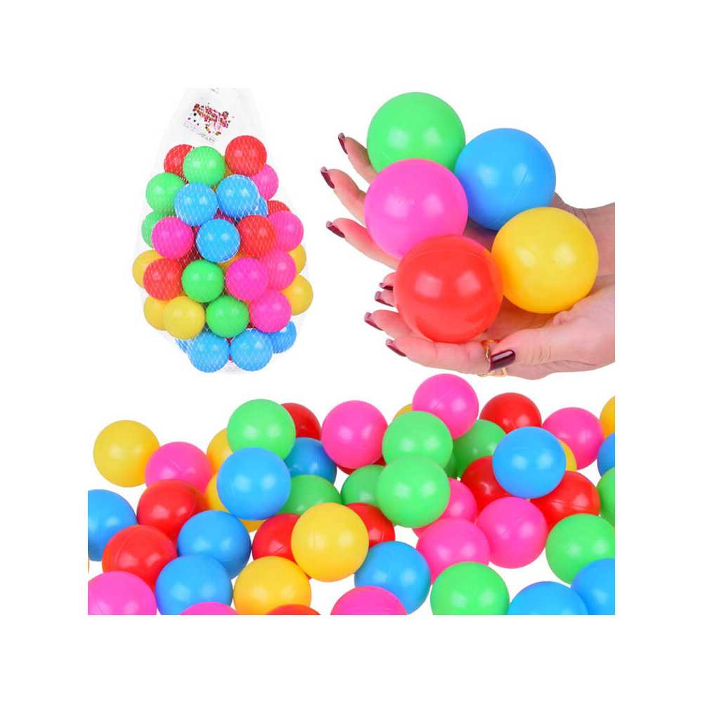 Colorful Balls Pool Balls 6 cm 50pcs soft plastic balls ZA5411