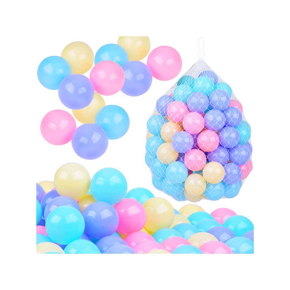 Colorful pastel balls balls for dry pool 5.5cm 100 pieces ZA5412